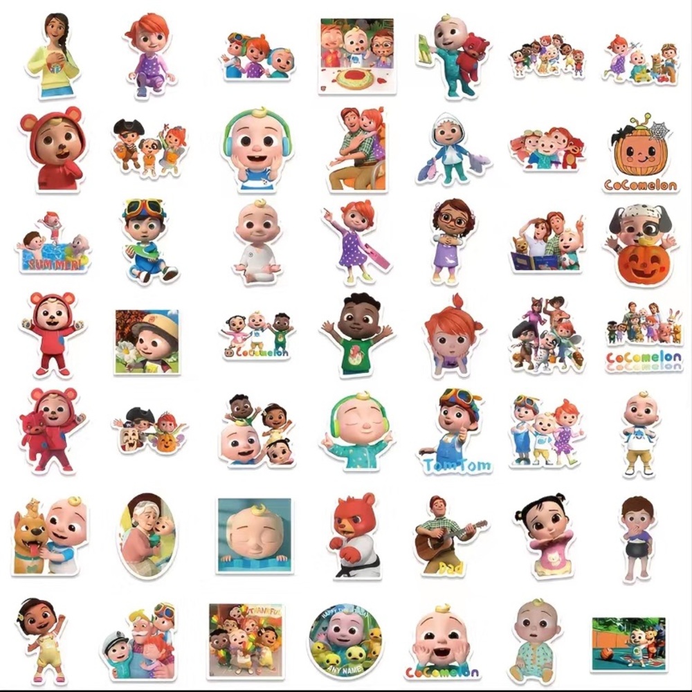 FREE W PURCHASE Cocomelon 50 Pack Stickers! - Picture 2 of 3